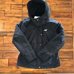 Holster Black Jacket with fleece lining